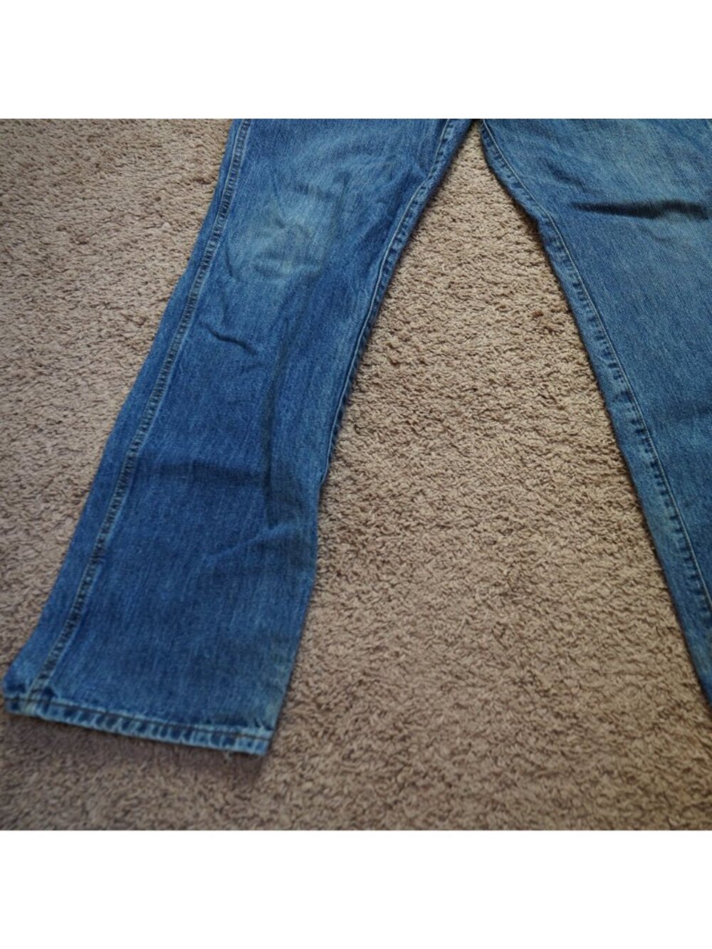 READ Cinch Jeans Mens Tag 40x36 Act 40x35 Blue Straight Leg Denim Denim Western - Picture 9 of 10